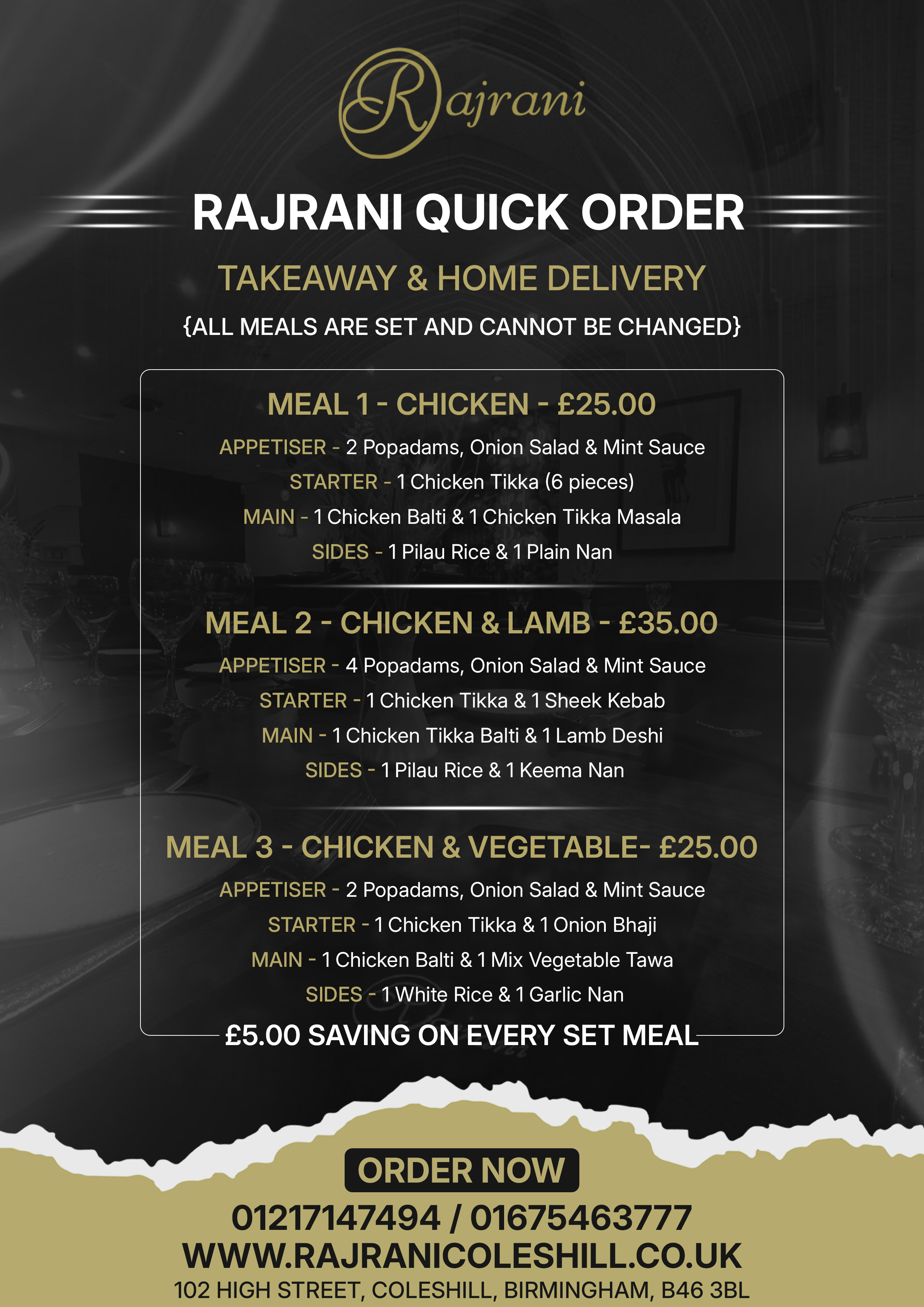 Rajrani Coleshill Image